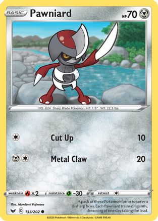 Pawniard 133/202 - Sword & Shield
