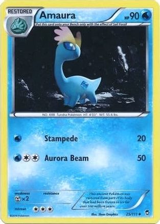 Amaura - 25/111 (Cosmos Holo) 25 - Miscellaneous Cards & Products Holofoil
