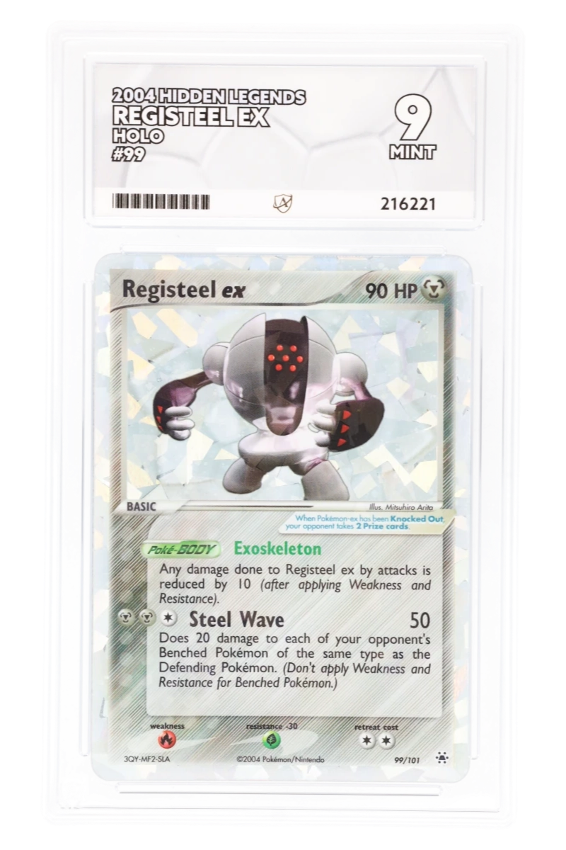 Registeel ex 99/101 - ACE 9 - Hidden Legends - 2004 - Holo