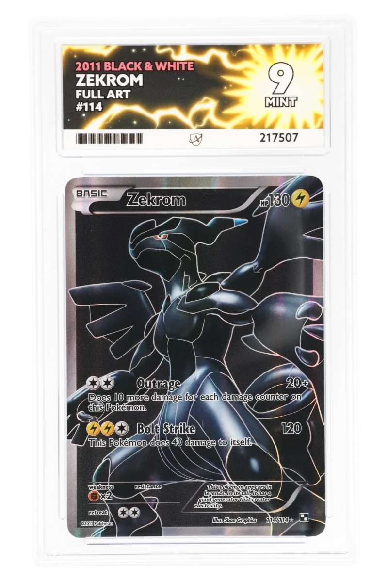 zekrom pokemon card 2011 Zekrom 114/114 - ACE 9 - Black & White - 2011