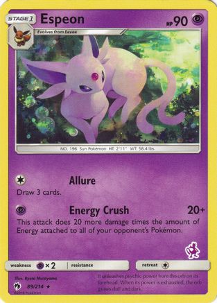 Espeon (Mewtwo Stamped) 89 - Battle Academy
