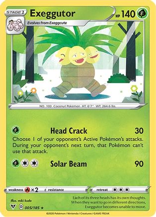 Exeggutor 5/185 - Vivid Voltage