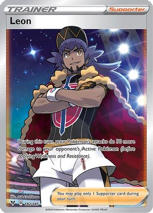 Leon 182/185 - Vivid Voltage Holofoil