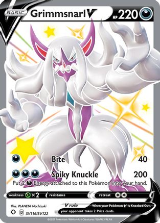 Grimmsnarl V SV116/122 - Shiny Vault Holofoil