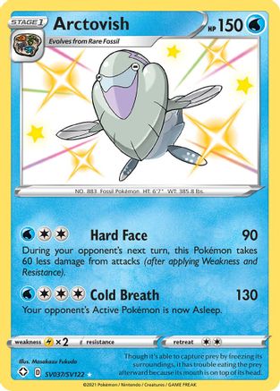 Arctovish SV037/122 - Shining Fates Shiny Vault Holofoil