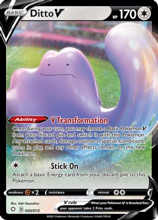 Ditto V 50/72 - Shining Fates Holofoil