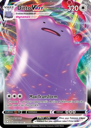 Ditto VMAX 51/72 - Shining Fates Holofoil