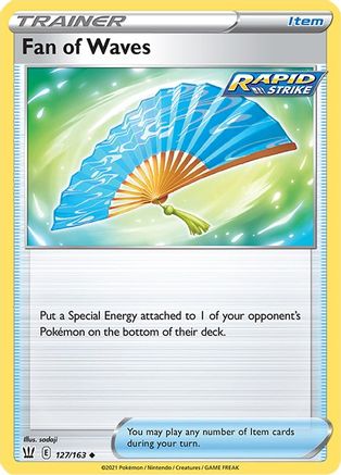 Fan of Waves 127/163 - Battle Styles