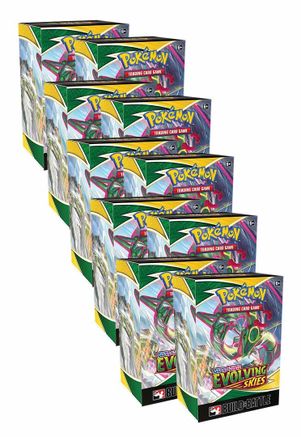Evolving Skies Build & Battle Box Display