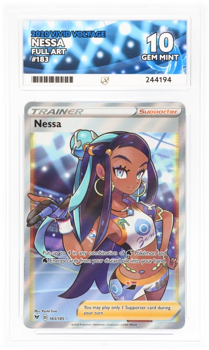 ACE 10 - Nessa - 183/185 - Vivid Voltage - Pokemon