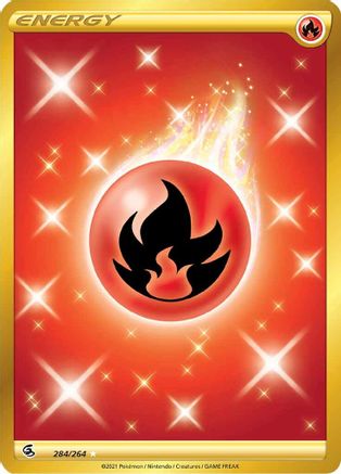 Fire Energy 284/264 - Fusion Strike Holofoil