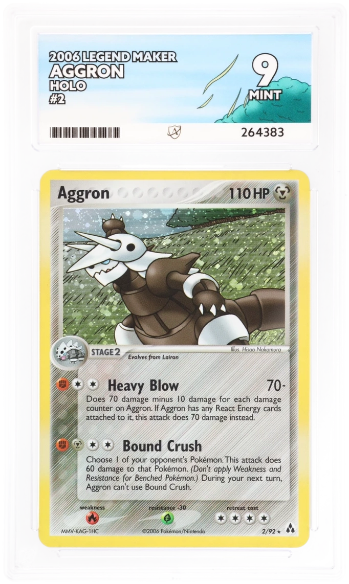 Aggron 2/92 Holo - Ace 9 - Legend Maker