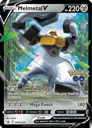 Melmetal V SWSH224/307 - SWSH Black Star Promos Holofoil