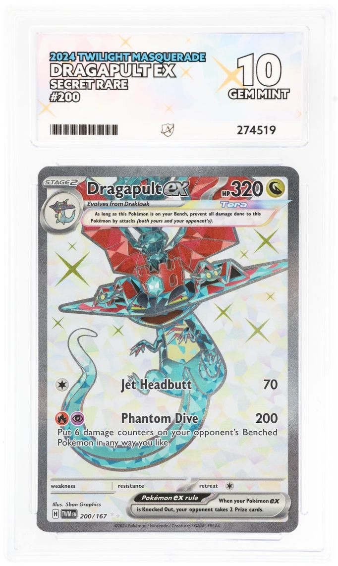 Dragapult EX 200/167 - Ace 10 - Twilight Masquerade