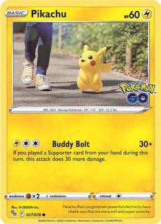 Pikachu 27/78 - Pokmon GO