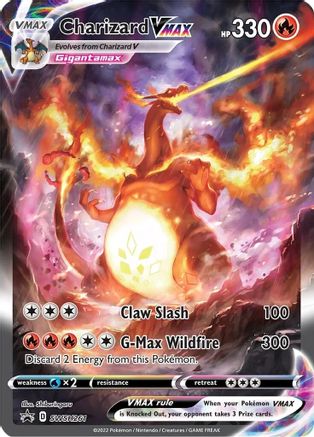 Charizard VMAX - SWSH261 SWSH261/307 - SWSH Sword & Shield Promo Cards Holofoil