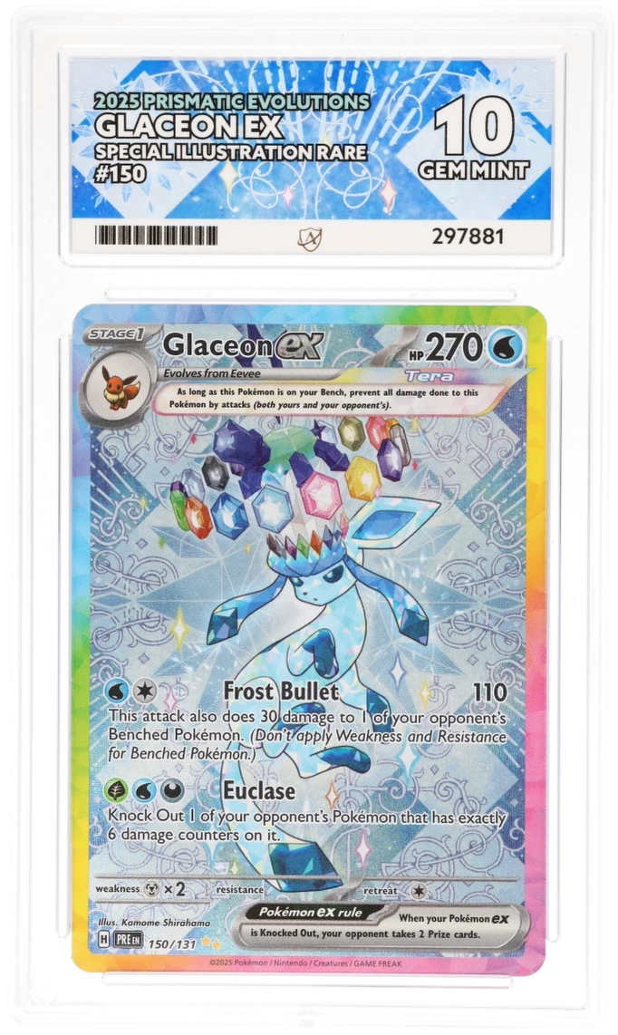 Glaceon ex 150/131 - Ace 10 - Prismatic Evolutions