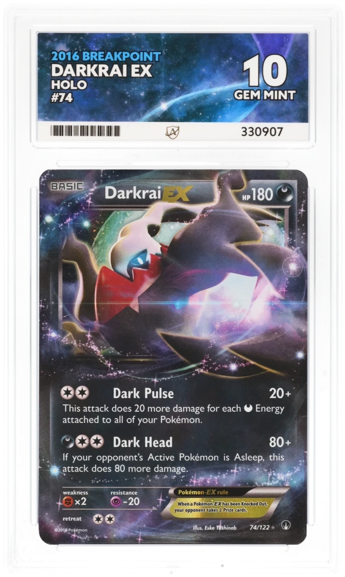 ACE 10 - Darkrai EX - 74/122 - BREAKpoint - Pokemon