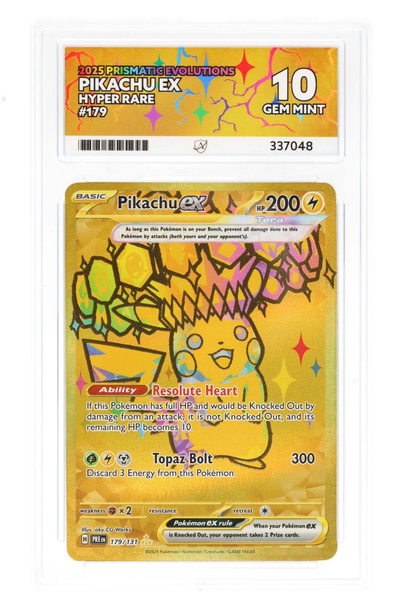Pikachu ex 179/131 - Ace 10 - Prismatic Evolutions PokeRand Pikachu ex 179/131 - Ace 10 - Prismatic Evolutions PokeRand