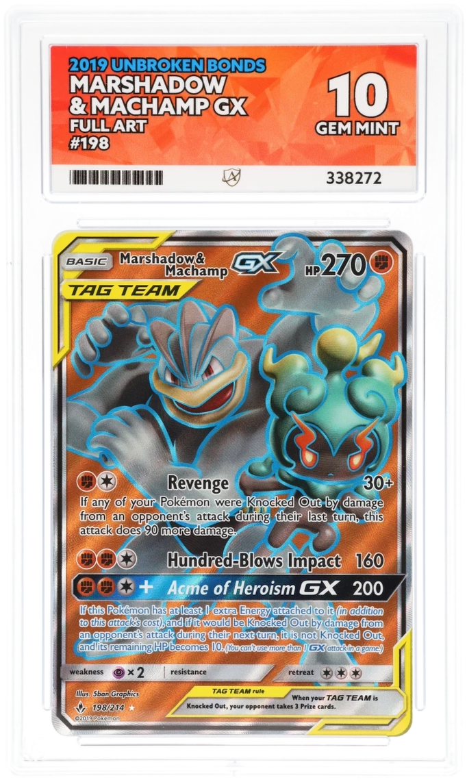 ACE 10 - Marshadow & Machamp GX - 198/214 - Unbroken Bonds - Pokemon