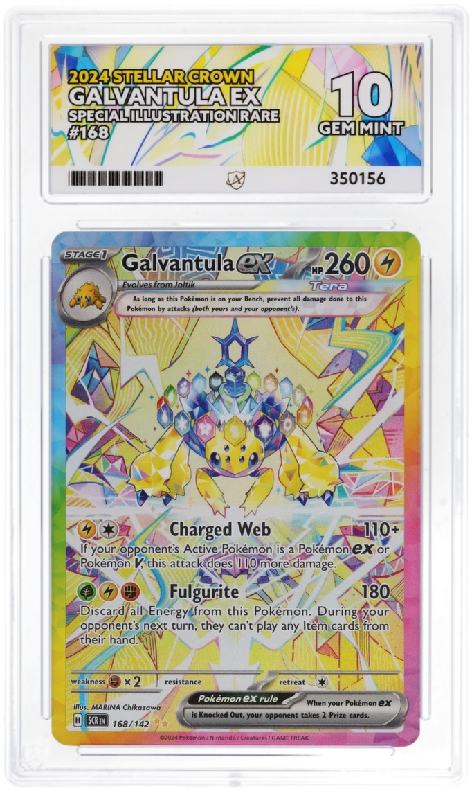 ACE 10 - Galvantula ex - 168/142 - Stellar Crown - Pokemon
