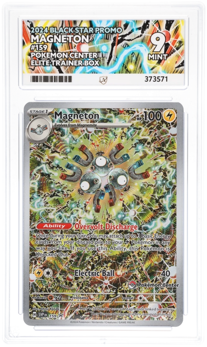 Magneton 159 - Ace 9 - Pokemon Center Elite Trainer Box Promo