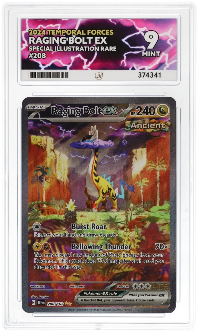 Raging Bolt EX 208/162 - Ace 9 - Temporal Forces