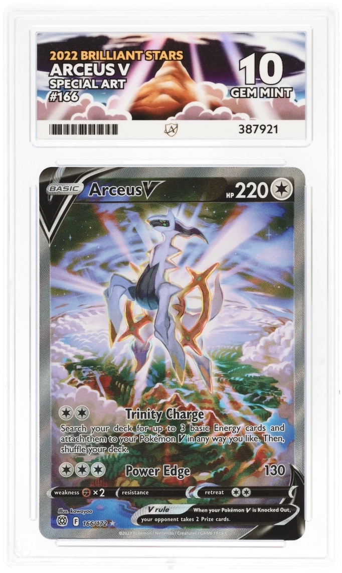 ACE 10 - Arceus V - 166/172 - Brilliant Stars - Pokemon