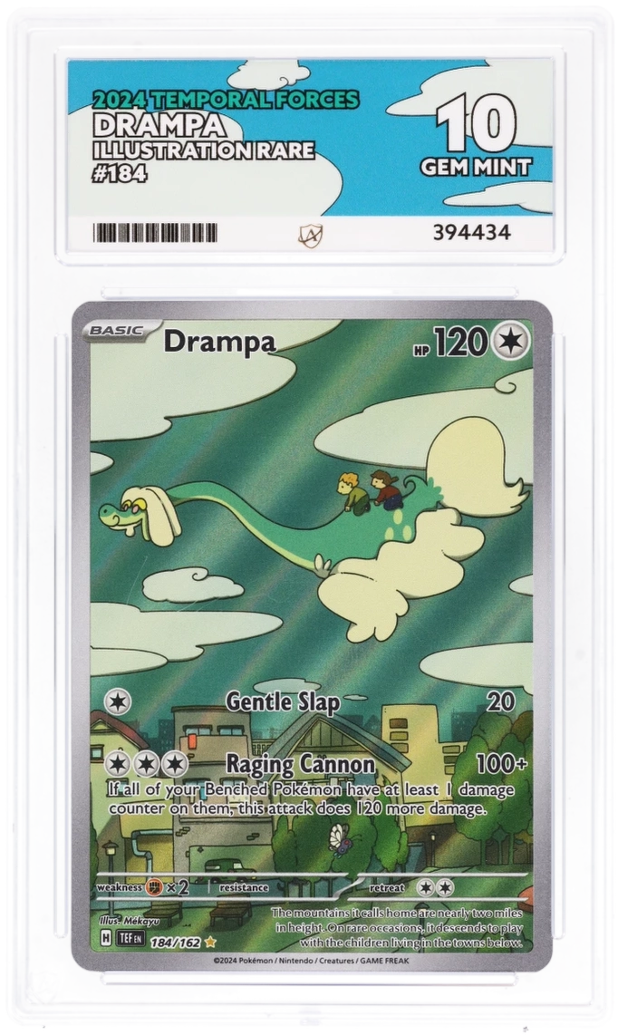 ACE 10 - Drampa - 184/162 - Temporal Forces - Pokemon