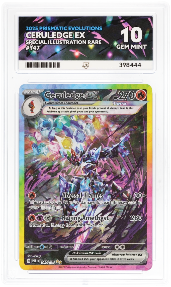 Ceruledge ex 147 - Ace 10 - Prismatic Evolutions