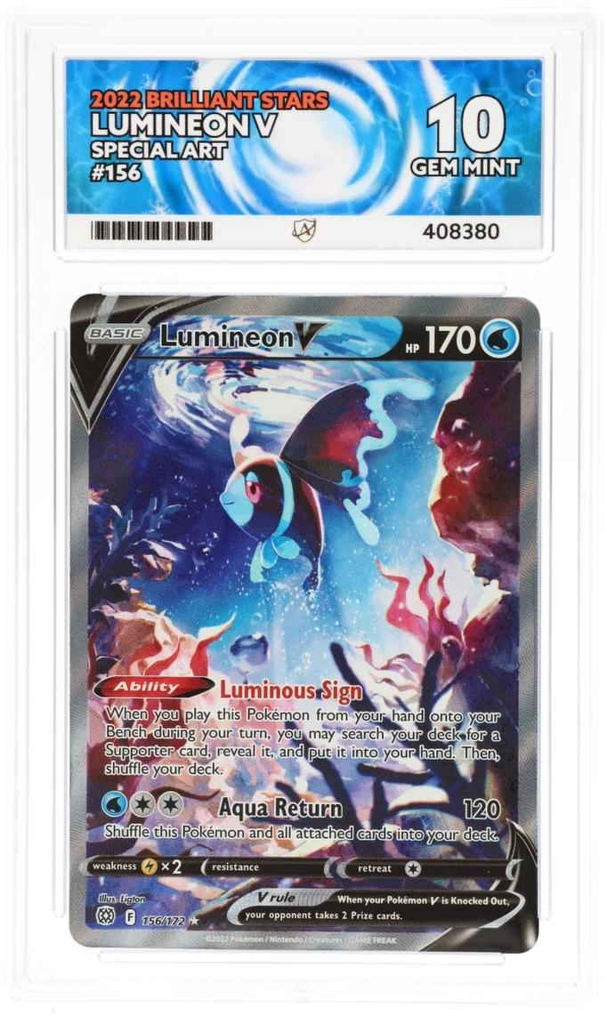 Lumineon V 156/172 - Ace 10 - Brilliant Stars