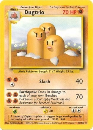Dugtrio 19/102