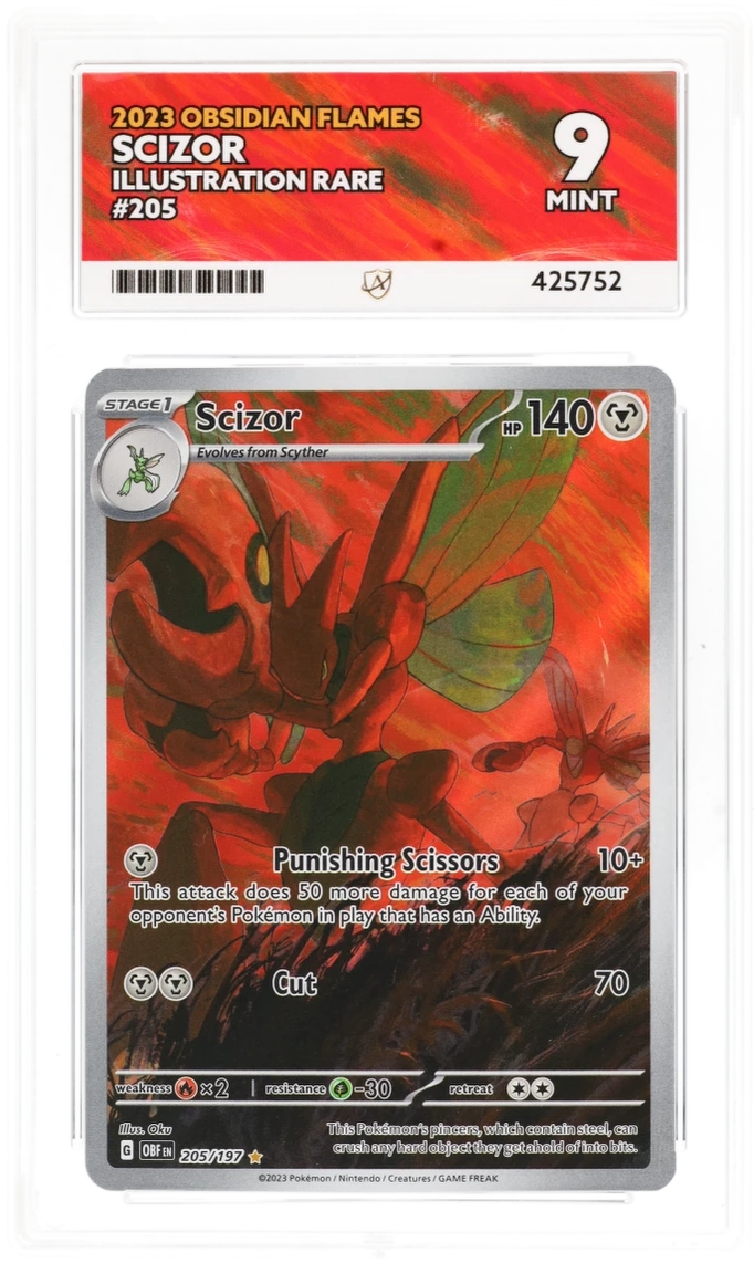 Scizor IR - Ace 9 - Obsidian Flames