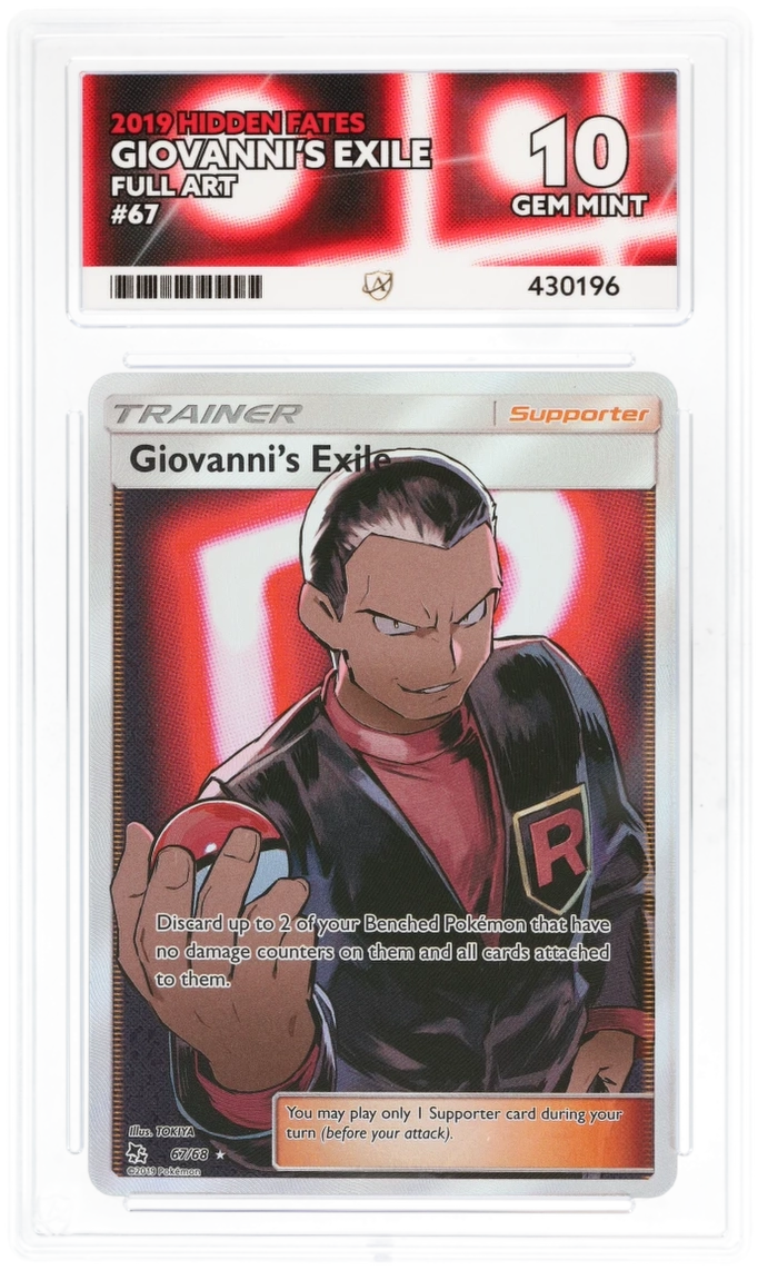 Giovanni's Exile 67/68 - Ace 10 - Hidden Fates