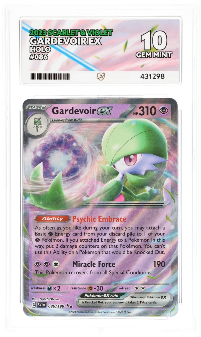 ACE 10 - Gardevoir ex - 086/198 - Scarlet & Violet - Pokemon