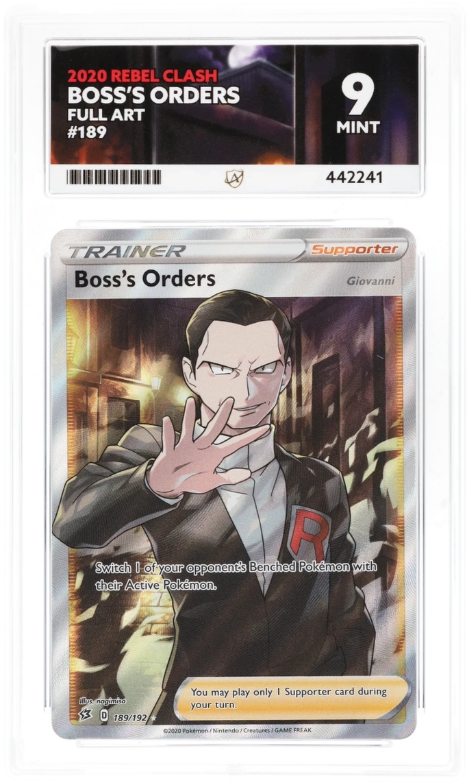 Boss's Orders 189/192 - Ace 9 - Rebel Clash