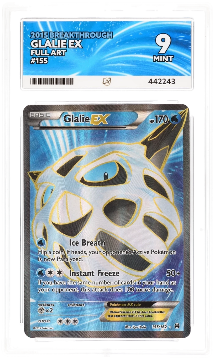Glalie ex 155/162 - Ace 9 - Breakthrough