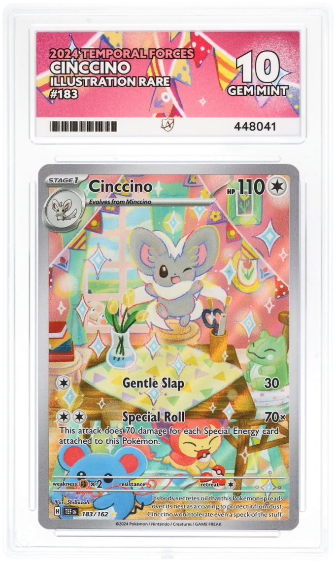 ACE 10 - Cinccino - 183/162 - Temporal Forces - Pokemon