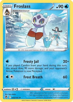 Froslass 43/195 - Silver Tempest