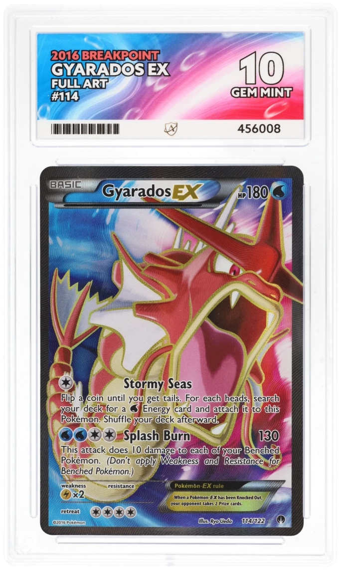 Gyarados EX Full Art 114/122 - Ace 10 - 2016 Breakpoint PokeRand Gyarados EX Full Art 114/122 - Ace 10 - 2016 Breakpoint PokeRand