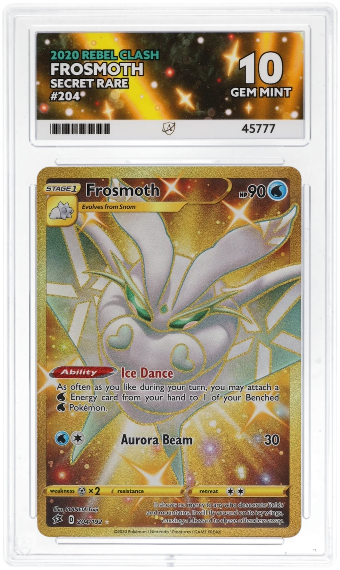 ACE 10 - Frosmoth - 204/192 - Rebel Clash - Pokemon