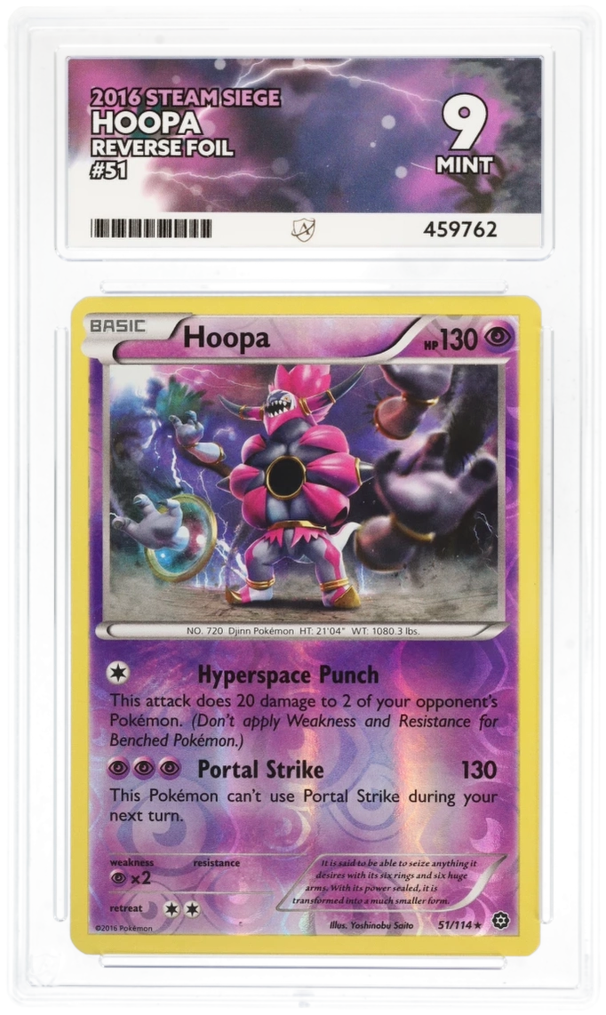 Hoopa Reverse Foil - Ace 9 - Steam Siege