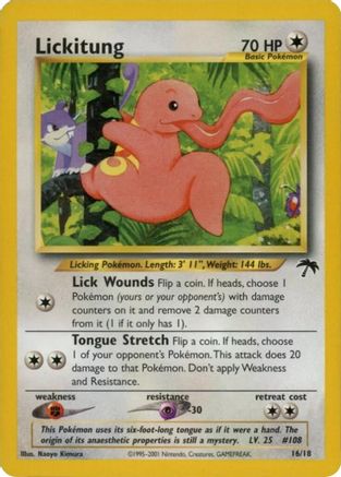 Lickitung 16/18 - Southern Islands