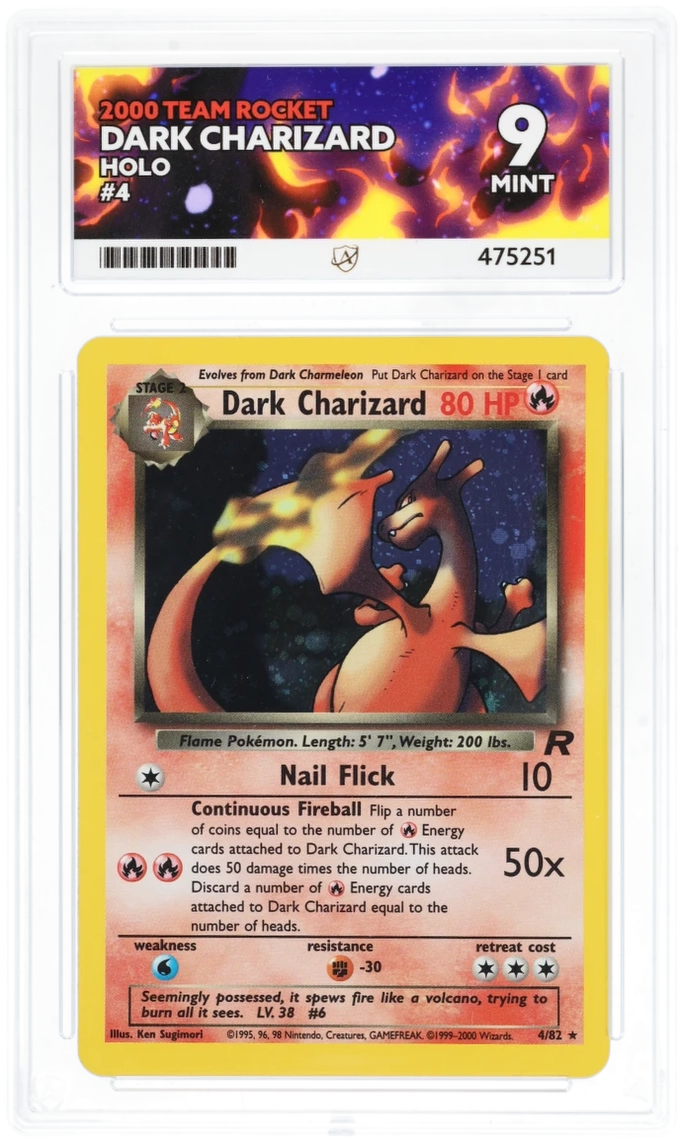 Dark Charizard Holo 4/82 - Ace 9