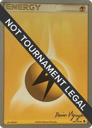 Lightning Energy - 2004 (Kevin Nguyen) 109 - World Championship Decks