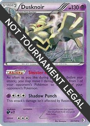 Dusknoir - 2014 (Trent Orndorff) 63 - World Championship Decks