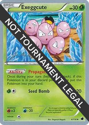 Exeggcute - 2015 (Jacob Van Wagner) 4 - World Championship Decks