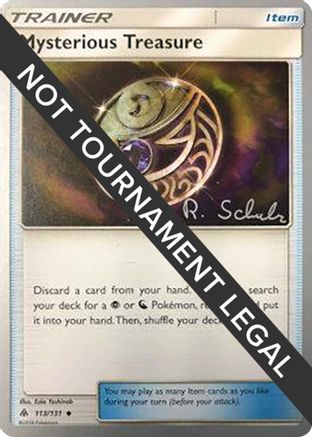 Mysterious Treasure - 2018 (Robin Schulz) 113 - World Championship Decks