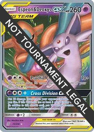 Espeon & Deoxys GX - 2019 (Henry Brand) 72 - World Championship Decks