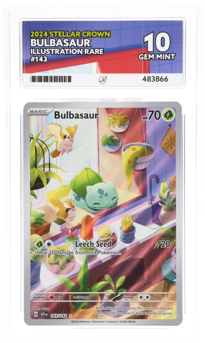 Bulbasaur IR 143/142 - Ace 10 - Stellar Crown  PokeRand